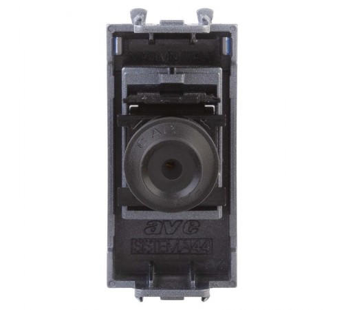 Розетка TV оконечная модульная, "Avanti", "Закаленная сталь", 1 модуль  4404501  DKC