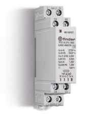 Устройство защиты от импульсных перенапряжений УЗИП тип 3 (1 варистор + 1 искровый разрядник); модульный, ширина 17.5мм; степень защиты IP20