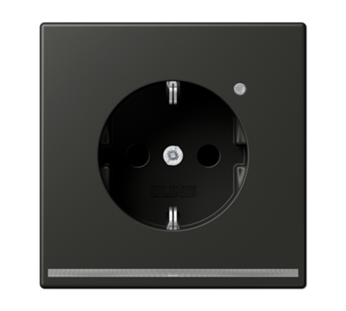 SCHUKO-розетка с LED подсветкой AL1520-OANLNW Jung