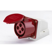 Розетка стационарная 134 3Р+РЕ 63А 380В IP67 РС-102 DEK  26034DEK  DEKraft