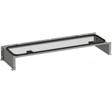 ITK by ZPAS Модуль крыши изолир. коридора 400х1200 сер. РФ  ZP-R35-0400-R  ITK