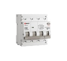 Выключатель автоматический дифференциального тока АВДТ-63N 3P+N 50А 300мА C тип AC электромеханический 6кА PROXIMA  D63N46M50C300  EKF