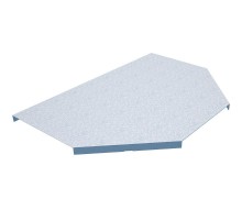 Крышка отвода Т-образного 300(80/100)  KTD300(80/100)  КМ-профиль