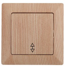 4-103-11 Intro Переключатель, 10А-250В, СУ, Solo, сосна  Б0043283  Intro