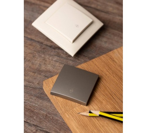 Валенсия лицевая панель выключателя проходного 1-кл. 10А кашемир EKF PROxima   ESV10-L-025-40   EKF