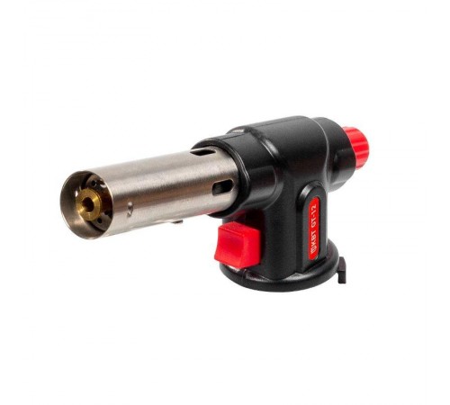 Горелка-насадка газовая с пьезоподжигом GT-12 серия ПРОФИ для газовых баллонов с цанговым соединением  88068  КВТ