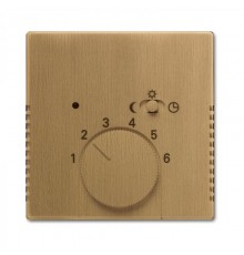 Плата центр. (накладка) для мех. терморегулятора (термостата) 1095 U, 1096 U, серия Династия, Латунь античная  1710-0-4088   2CKA001710A4088  ABB