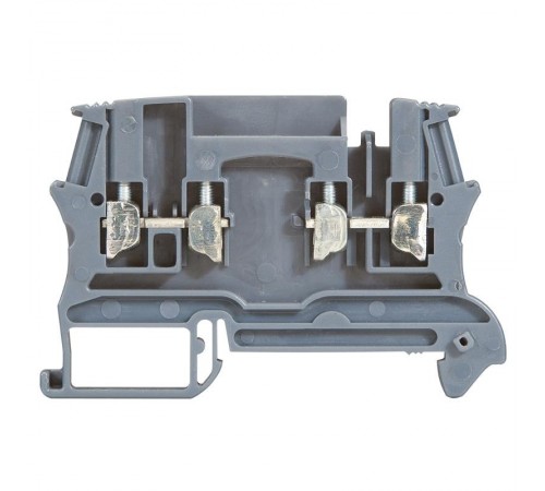 Винтовая клемма Viking 3 - многофункциональная - однополюсная - модульная - шаг 5 мм - серый  037153  Legrand