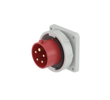 Вилка панельная прямая IP67 16А 3P+E+N 400В  DIS2481697  DKC