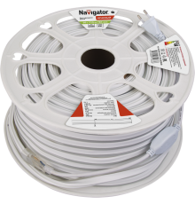 Лента светодиодная NLS-2835R92-9-IP67-220V-NEONLED 9Вт 220В красный IP67 20м  71933  Navigator