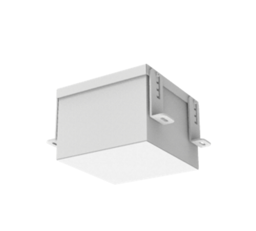 Светильник светодиодный DL-Grill Грильято 150х150 мм встр. 15Вт 4000K 136х136х80 мм IP54 RAL9003 белый муар  V1-R0-00809-10000-5401540  VARTON