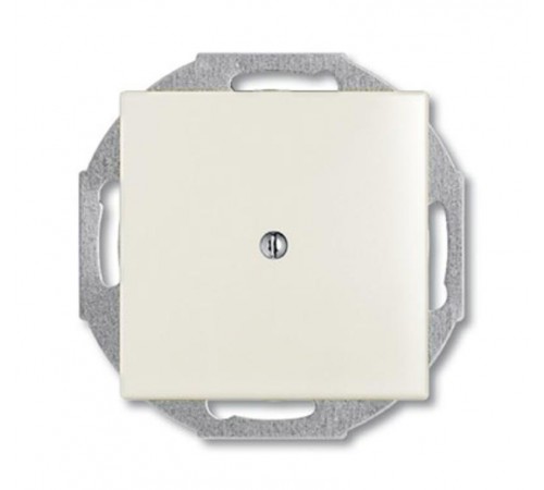 ABB Basic 55 Шале (белый) Заглушка с суппортом  1715-0-0316   2CKA001715A0316  ABB