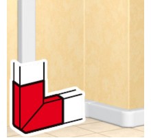Плоский угол 65*220 DLP  010796  Legrand