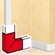 Угол плоский для 50*80 DLP  010767  Legrand