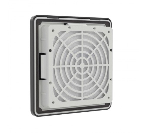 Вентиляционная решетка с фильтром RF 150x150 мм, IP54, RAL9005  R5RF12B  DKC