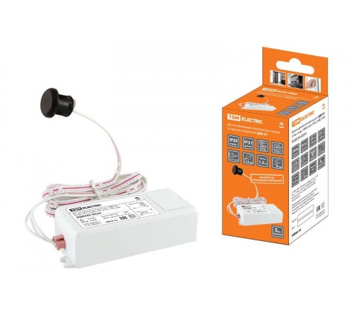Датчик движения ДДК-02 (откр.-закр.) 500Вт, 6см, IP20, 230В,  SQ0324-0034  TDM