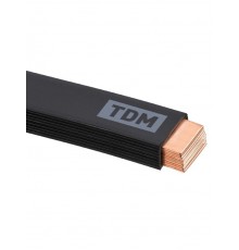 Шина медная гибкая изолированная ШМГ 10х(100х1), 2м,  SQ0841-0020  TDM