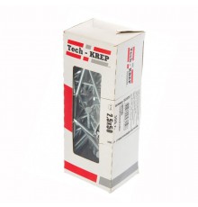 Гвоздь строительный оцинкованный 2,5х50 (300 г) - коробка с окном  102028  Tech-KREP