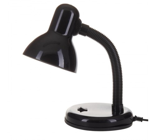 Светильник настольный TLI-204 цоколь E27 черный  02162  Uniel