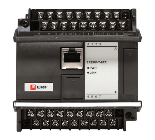 Модуль ввода термосопротивлений EREMF 8 PRO-Logic EKF  EREMF-T-8TR  EKF
