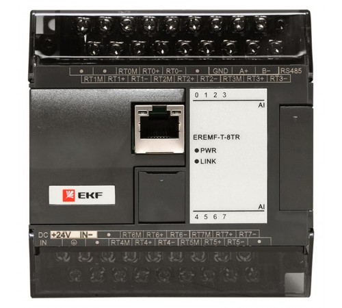 Модуль ввода термосопротивлений EREMF 8 PRO-Logic EKF  EREMF-T-8TR  EKF
