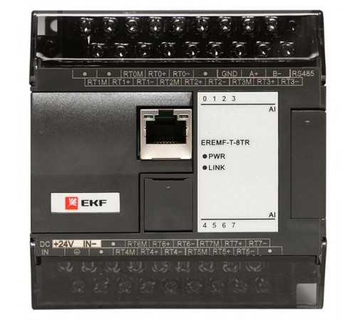 Модуль ввода термосопротивлений EREMF 8 PRO-Logic EKF  EREMF-T-8TR  EKF