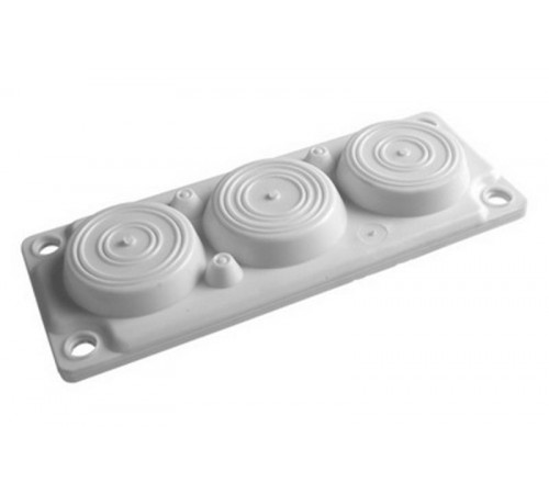 Кабельный ввод пластик V0 UL94 IP65 +130 - 40, 6 отверстий  R5HTC03  DKC