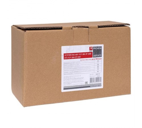 Устройство АВР ТСP1 80A 3р 230В EKF PROxima  ats-tsr1-80A-3p-pro  EKF