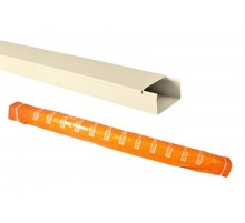 Кабель-канал 20х10 слоновая кость (100м)  SQ0402-0504  TDM