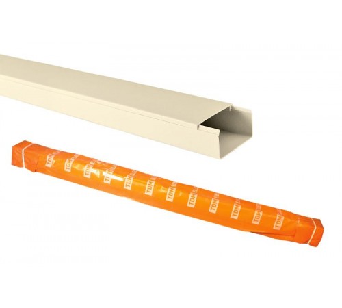 Кабель-канал 20х10 слоновая кость (100м)  SQ0402-0504  TDM