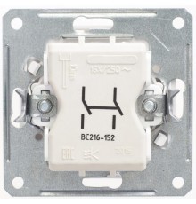 Wessen 59 Белый Выключатель 1-клавишный 2-х полюсной 16А (сх.2)  VS216-152-1-86  Schneider Electric