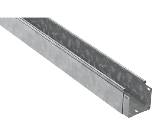 ESCA Лоток неперфорированный 100х300х3000-1,2 HDZ  CLN10-100-300-120-3-M-HDZ  IEK