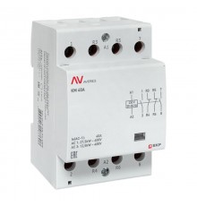 Контактор модульный КМ 40А 2NO+2NC 230VAC (3 мод.) AVERES  km-av-3-40-22-230V  EKF