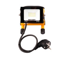 Прожектор-переноска СДО-EXPERT 20 Вт 1600 Лм 6500 K со шнуром 0,5 метра и евровилкой  605-020  Rexant