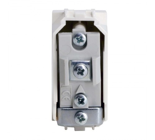 TV розетка без согласующего сопротивления (ПРОХОДНАЯ). белая. 1мод.  76581B  DKC