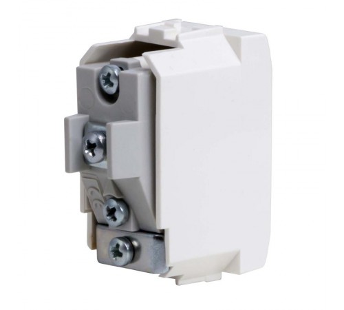 TV розетка без согласующего сопротивления (ПРОХОДНАЯ). белая. 1мод.  76581B  DKC