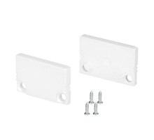 Заглушка SL-SLIM20-H13 WHITE глухая  037534   Arlight