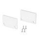 Заглушка SL-SLIM20-H13 WHITE глухая  037534   Arlight