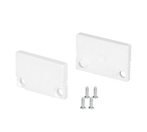 Заглушка SL-SLIM20-H13 WHITE глухая  037534   Arlight