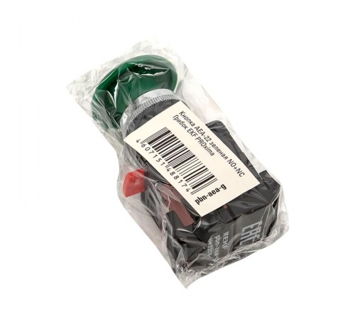 Кнопка AEA-22 "Грибок" зеленая NO+NC EKF PROxima  pbn-aea-g  EKF