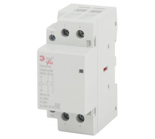 Контактор модульный NO-902-292 Pro-296 КМ63-20 AC (6/30/900)  Б0049161  ЭРА