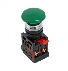 Кнопка AEA-22 "Грибок" зеленая NO+NC EKF PROxima  pbn-aea-g  EKF