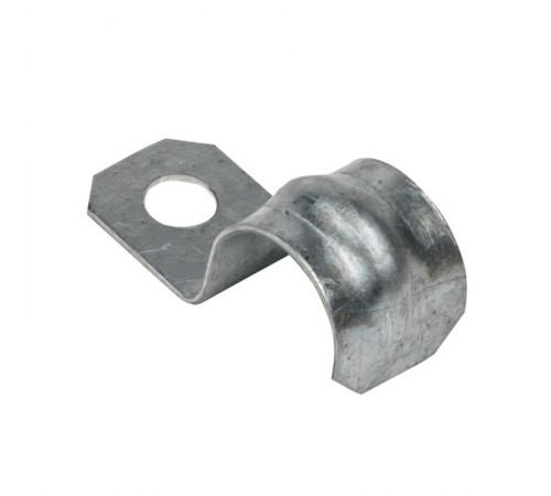 Скоба металлическая однолапковая СМО d14-15мм. (100шт.) EKF PROxima  sm-1-14-15  EKF