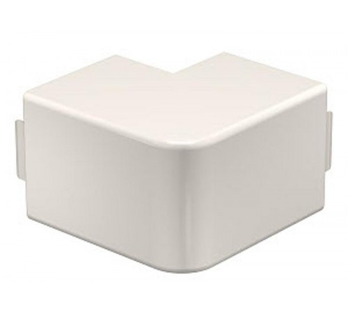 Крышка внешнего угла кабельного канала WDK 60x60 мм (ПВХ,кремовый) (WDK HA60060CW)  6160905  OBO Bettermann