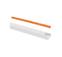 Кабель-канал 40х25 (2 шт по 2 м) белый (розн.упак.)  SQ0402-3808  TDM