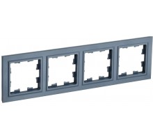BRITE Рамка 4-ая РУ-4-БрМ маренго   BR-M42-K35  IEK
