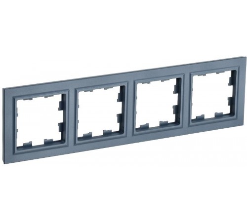 BRITE Рамка 4-ая РУ-4-БрМ маренго   BR-M42-K35  IEK