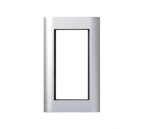 Simon CIMA 500 Рамка с суппортом на 1 модуль 500CIMA, алюминий  52550900-033  Simon