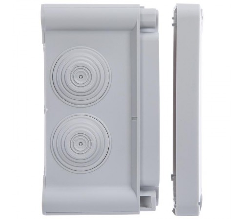 Коробка прямоугольная - 180x140x86 - Программа Plexo - IP 55 - IK 07 - серый - 10 кабельных вводов - 750 °C  092052  Legrand