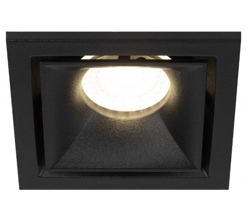 Cветильник встраиваемый алюминиевый KL101 BK MR16 GU5.3 черный  Б0055587  ЭРА